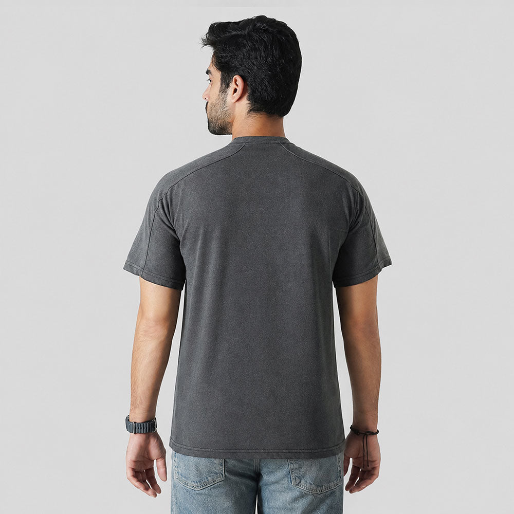 Wholesale Cotton Tshirt Oversize Acid Wash